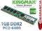 KINGMAX 1GB DDR2 PC2-6400 800MHz CL5 / SKLEP GWAR