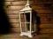 DREWNIANA LATARNIA LAMPION LAMPA SHABBY RETRO 62CM