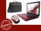 Czerwony Laptop Toshiba L50-B i3 4GB 128SSD R7 M26