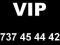 Starter virgin mobile 737 45 44 42 VIP złoty numer