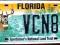 FLORIDA (Unikat) - tablica rejestracyjna z USA