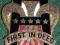 crest 1st Army NCBU, motto First In Deed, USA