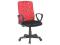 Fotel biurowy obrotowy Q-083 czerwono-czarny