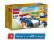 LEGO CREATOR 31027 - Niebieska Wyścigówka