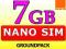 NANO SIM ORANGE 7 GB INTERNET NA KARTĘ LTE