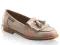 RUSSELL&amp;BROMLEY CHUSTER TASSEL LOAFERS NUDE 39