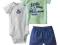 Body bluzka spodenki Carter's Carters 3pc 18m 86cm