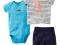 Body bluzka spodenki Carter's Carters 3pc 18m 86cm