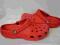 CROCS DAMSKIE PIANKA CZERWIEN