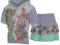 NOWY KOMPLET DISNEY PRINCESS 7-8l,128cm