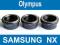 Adapter Olympus OM - do Samsung NX + dekielek