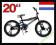 ROWER BMX 20 HOLENDERSKI+ROTOR+ 4x PEGI CROSS CENA