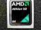 012b Naklejka AMD ATHLON X 2