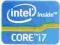 Naklejka Intel CORE i7 Oryginalna. (lp.17)