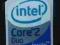 034 Naklejka Intel Core 2 Duo 19 x 24 mm