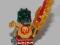 Figurka Lego CHIMA Cragger z bronią