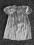 58f Krem satynowa tunika sukienka GEORGE 128-134