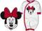 DISNEY PAJAC PAJACYK RAMPERS MINNIE 12m 80