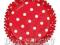 WILTON PAPILOTKI RED POLKA 75SZT DO MUFFINEK PDP