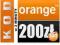 kod ORANGE 200+30zł AUTOMAT 24/7 +kolejne za 180zł