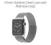 Apple Watch Stalowy 42mm Milanese Loop