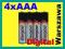 ENERGIZER AAA LR3 4 baterie Alkaline +BOX 03.2017