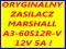 ORYGINALNY ZASILACZ MARSHALL A3-60S12R-V 12V 5A !