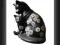 KOTKA i KOCIĘ - figurka ceramiczna (koty)