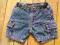 POP SPODENKI JEANS Z UK 6-9 M BOJÓWKI 74CM OKAZJA