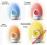 termometr grobag gro egg lampka lcd kolory cyfrowy