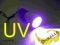 LATARKA 21 UV +OKULARY UV kontrola klimatyzacji FV