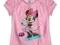 T-shirt niemowlęcy Minnie różowy 92