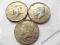 3 x Moneta Half Dolar 1966 - 1969 srebro