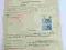 Stare Dokumenty Sądowe Muszyna Krynica 1929 znaczk
