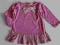 i286 Różowa tunika sukienka z kokardą *H&amp;M* 86