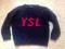 YVES SAINT LAURENT YSL sweter 7-8 lat 128cm