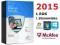 McAfee Internet Security 2015 1PC/1Rok WYS24H FVAT