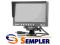 SKLEP - MONITOR LCD TFT 7'' 2x Video-IN D007L