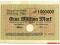 22.aj.Inflacja, Altenburg, 1 Milion Marek 1923