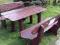 Meble ogrodowe stół ławki lakierobejca duży wybór
