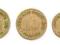 10 pfennig zestaw 3 szt.monet niemcy 1888-1889
