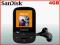 MP3 SANSA PLAYER CLIP SPORT 4GB Z RADIEM CZARNY