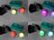 LAMPKI LED Pływające 2szt, zmieniają kolory do wod