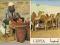 pocztówka LIBIA Wielbłądy Szewc uliczny folklor