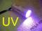 UV Latarka 9 LED LAMPA 9 LED UV Super MOCNY efekt