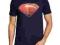 Superman Textured Logo t-shirt XL od ręki
