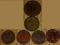 Monety RFN Pfennig - różne nominały - 6 sztuk