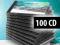 100 CD SLIM / nadruk i duplikacja w opakowaniu