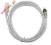 Kabel USB męski do Firewire IEEE 1394 4 PIN srebr