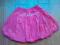 modna spódnica w kolorze fuksji - bombka